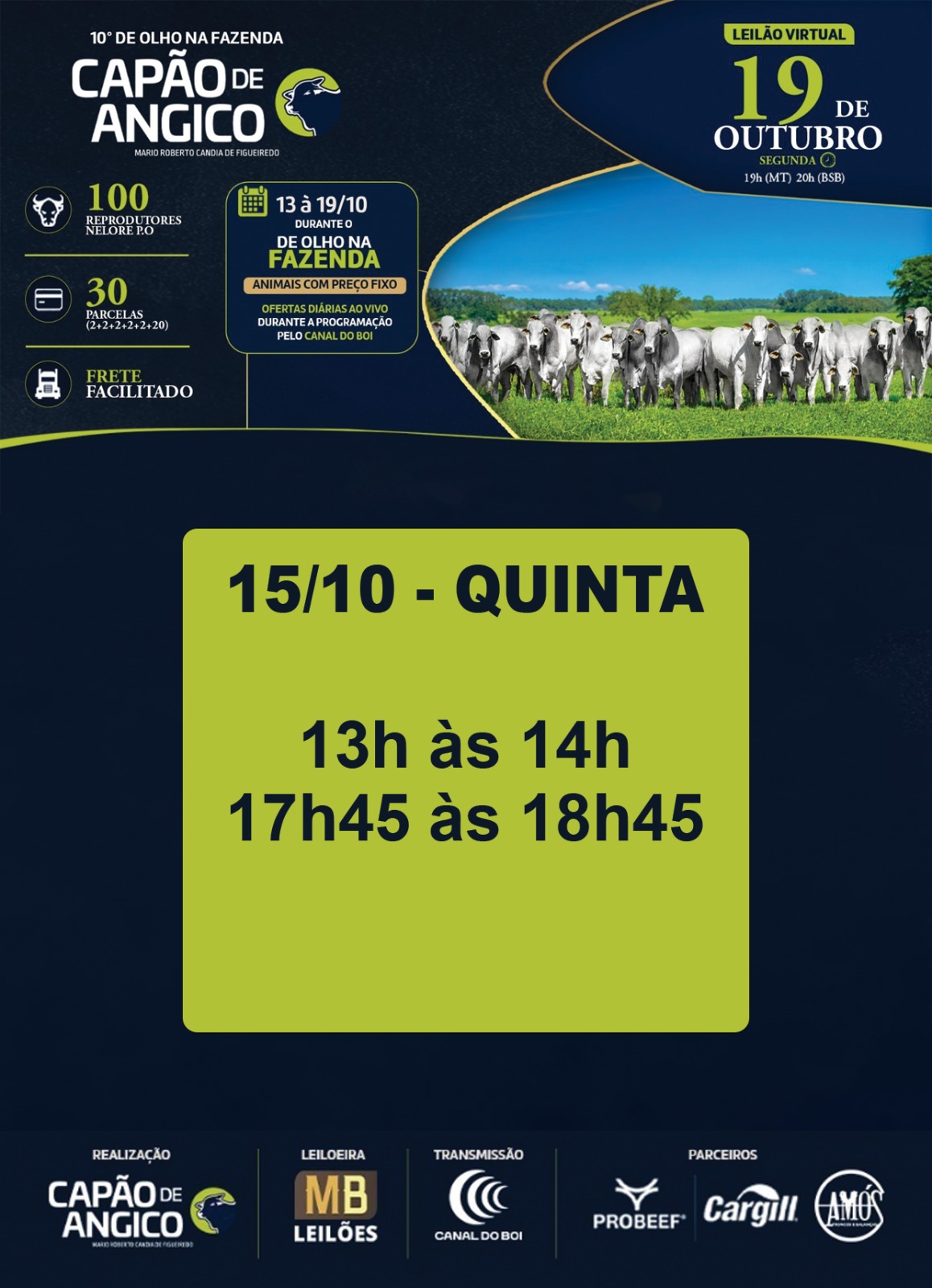 10º DE OLHO NA FAZENDA CAPÃO DE ANGICO