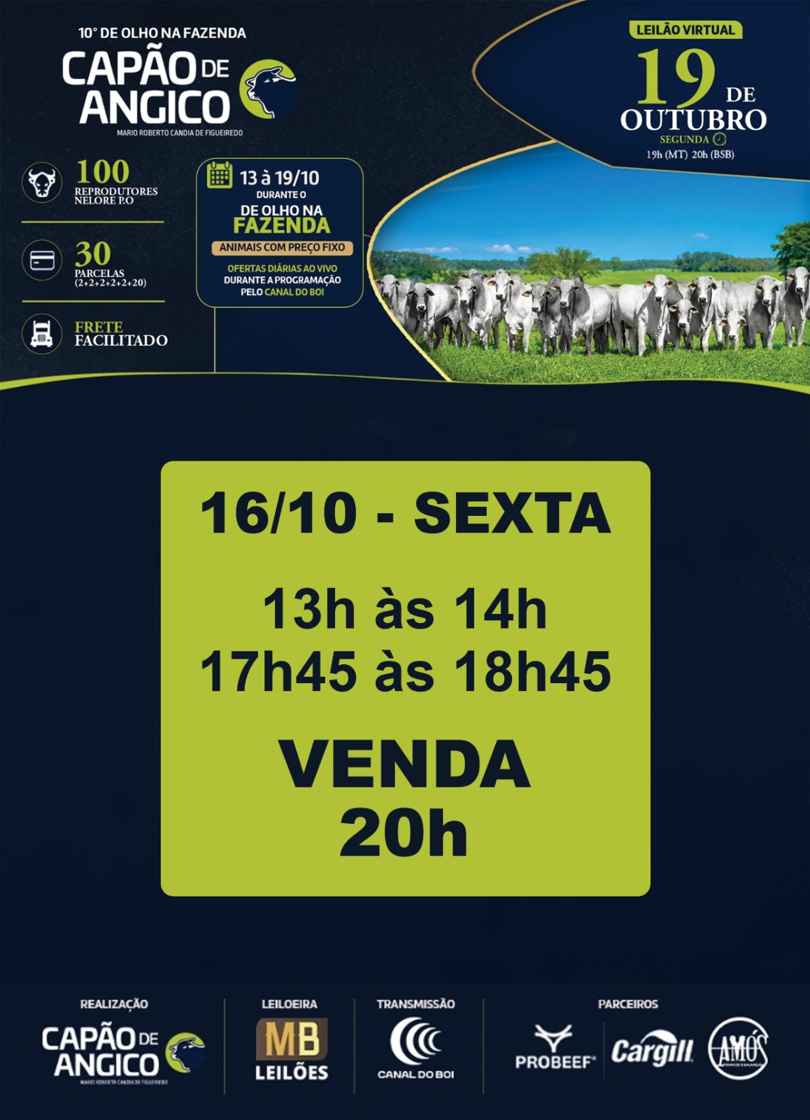 10º DE OLHO NA FAZENDA CAPÃO DE ANGICO