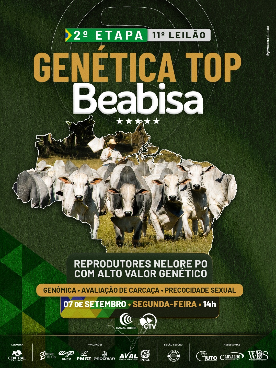 11º LEILÃO GENETICA TOP BEABISA - 2ª ETAPA