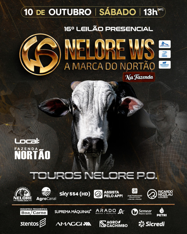 16º LEILÃO NELORE WS