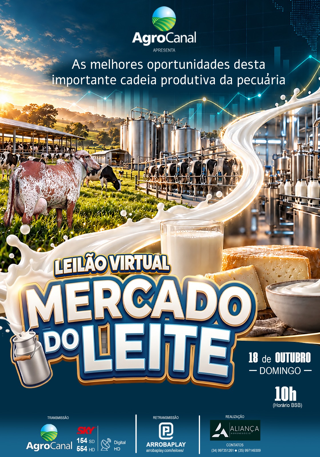 LEILÃO VIRTUAL MERCADO DO LEITE